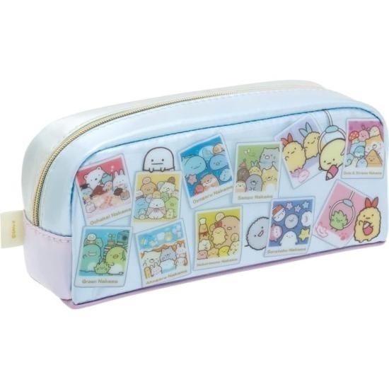 🔥現貨 日本購回 正版授權 SAN-X 角落生物 角落小夥伴 防水 拉鍊 鉛筆盒 筆袋 收納袋 化妝包-細節圖6
