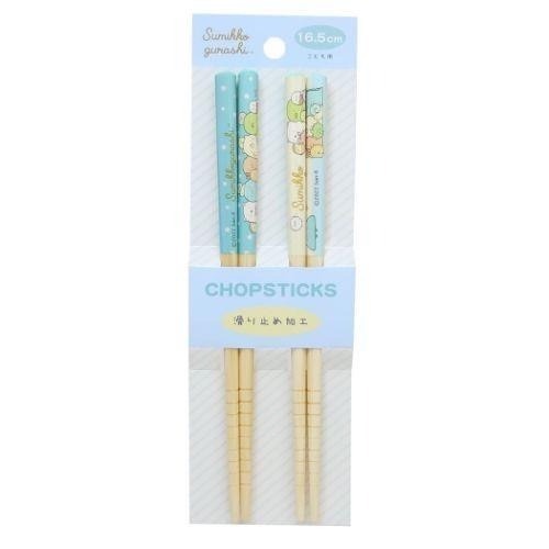 🔥現貨 日本購回 日本境內限定販售品 角落生物 角落小夥伴 天然竹 竹筷 止滑加工處理 竹筷 兩雙入-細節圖5