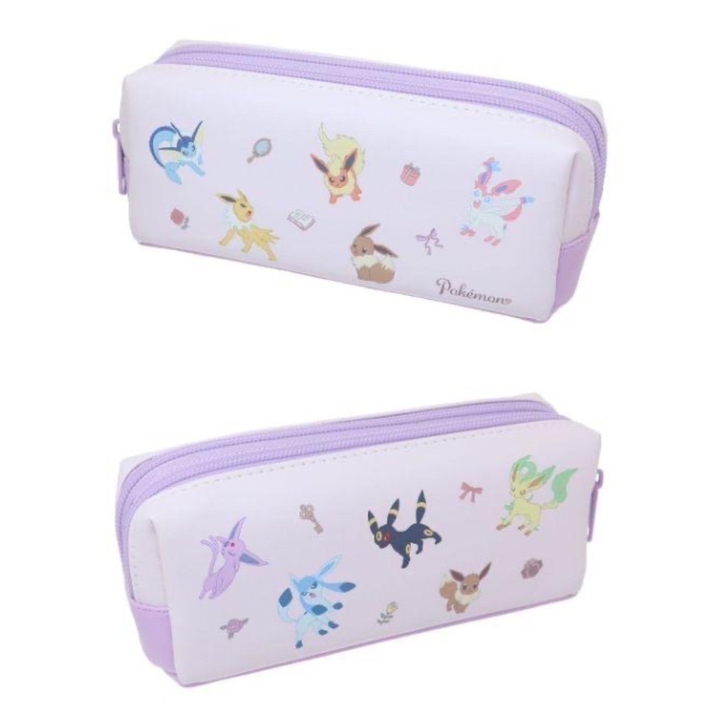 🔥現貨 日本購回 正版授權 精靈寶可夢 寶可夢 皮卡丘 雙層雙拉鍊 雙層 鉛筆盒 皮質 大容量筆袋 收納袋 雙收納 拉-細節圖4