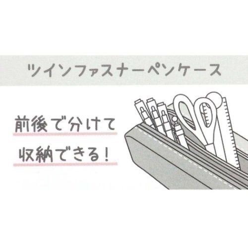🔥現貨 日本購回 正版授權 精靈寶可夢 寶可夢 皮卡丘 雙層雙拉鍊 雙層 鉛筆盒 皮質 大容量筆袋 收納袋 雙收納 拉-細節圖8