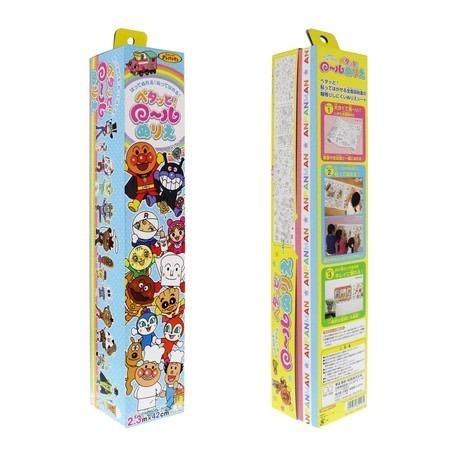 🔥現貨 日本購回 日本製 麵包超人 大尺寸 塗鴉著色紙 壁畫紙 繪圖紙 塗鴉紙 畫報 捲筒式著色紙 畫紙-細節圖2