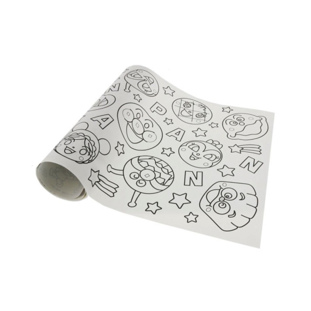 🔥現貨 日本購回 日本製 麵包超人 大尺寸 塗鴉著色紙 壁畫紙 繪圖紙 塗鴉紙 畫報 捲筒式著色紙 畫紙-細節圖5