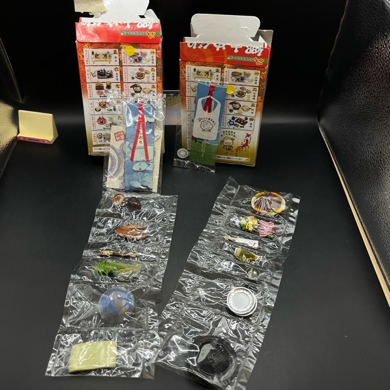 2005 re-ment 全10種 鄉土美食 鄉土料理 食玩 盒玩 大阪燒 東京 北海道 哈密瓜-細節圖2