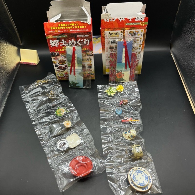2005 re-ment 全10種 鄉土美食 鄉土料理 食玩 盒玩 大阪燒 東京 北海道 哈密瓜-細節圖6