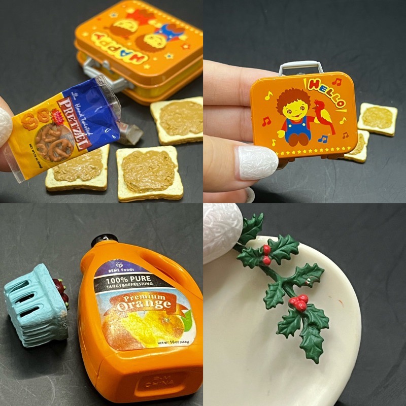 2006 rement 散件 食玩 盒玩  美國廚房 美國學校 美國生活 恐龍軟糖 棉花糖 吐司 奶瓶 絕版-細節圖2