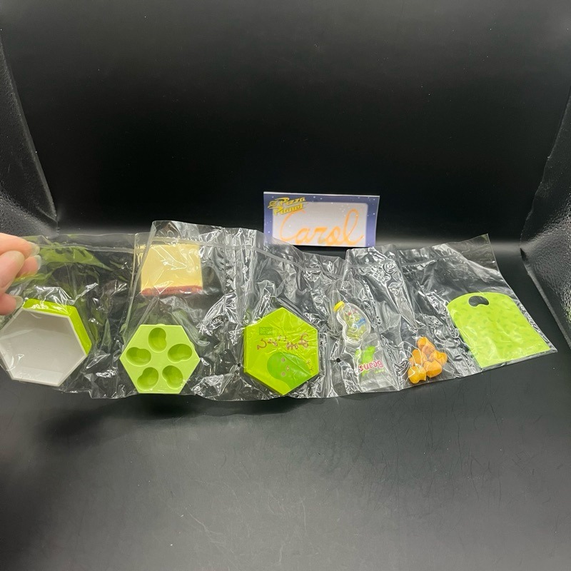 2007 rement 青豆雞蛋 草莓 豌豆 點心 食玩 盒玩-規格圖1