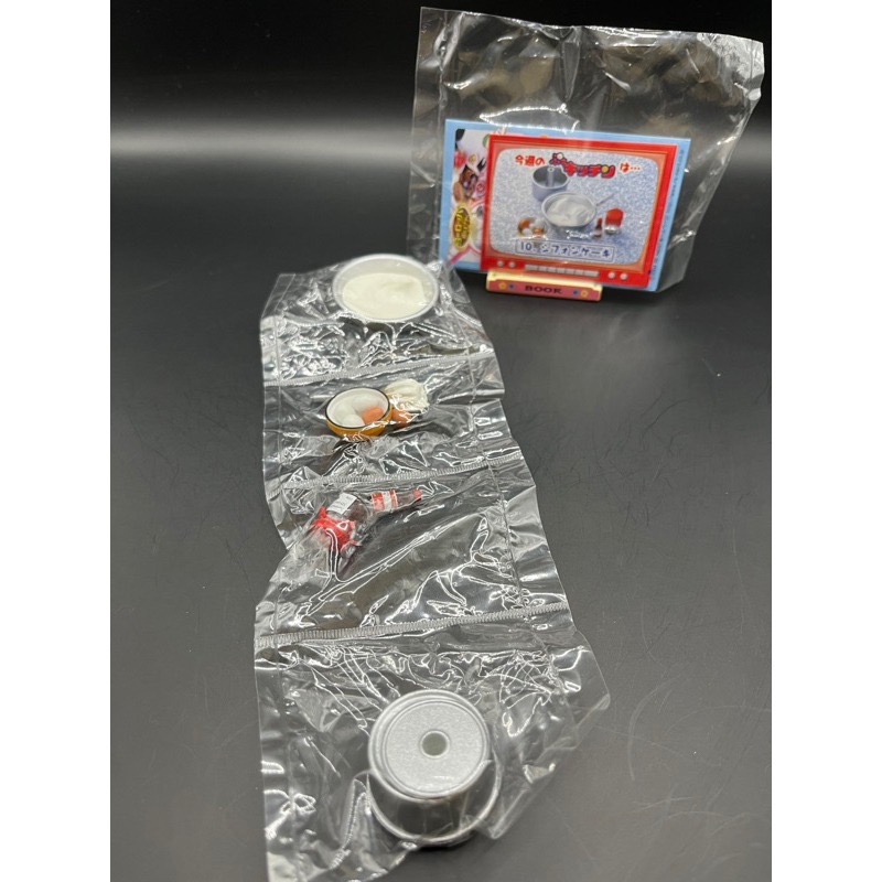 2004 rement 散件 隱藏 食玩 盒玩 點心廚房 牛角麵包 果醬 草莓蛋糕 蘋果派 餅乾 鬆餅-規格圖5