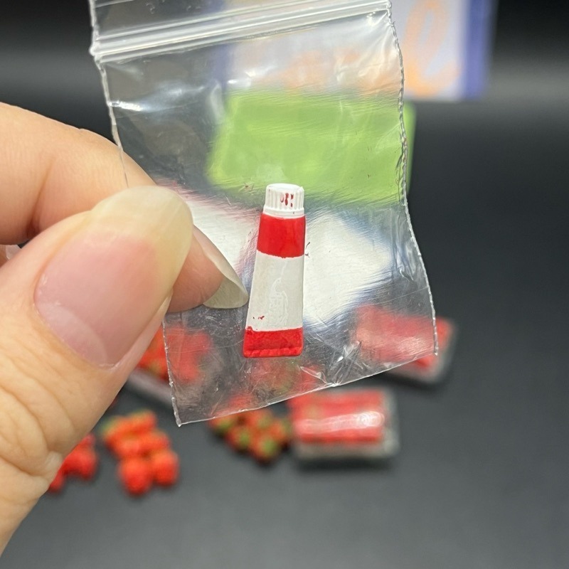 2006 re-ment 八百屋 蔬菜 竹筍 花椰菜 草莓 食玩 盒玩 蔬果 散件-細節圖2