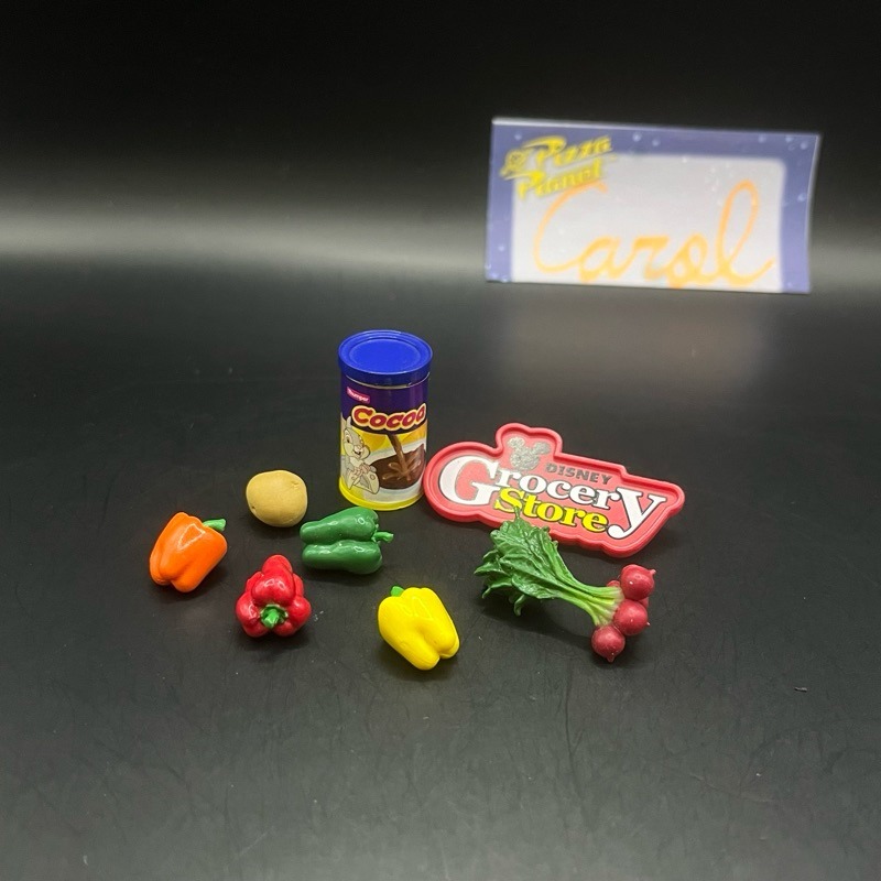 2009 re-ment 迪士尼超市 散件 水果 棒棒糖 派對 食玩 盒玩-規格圖4