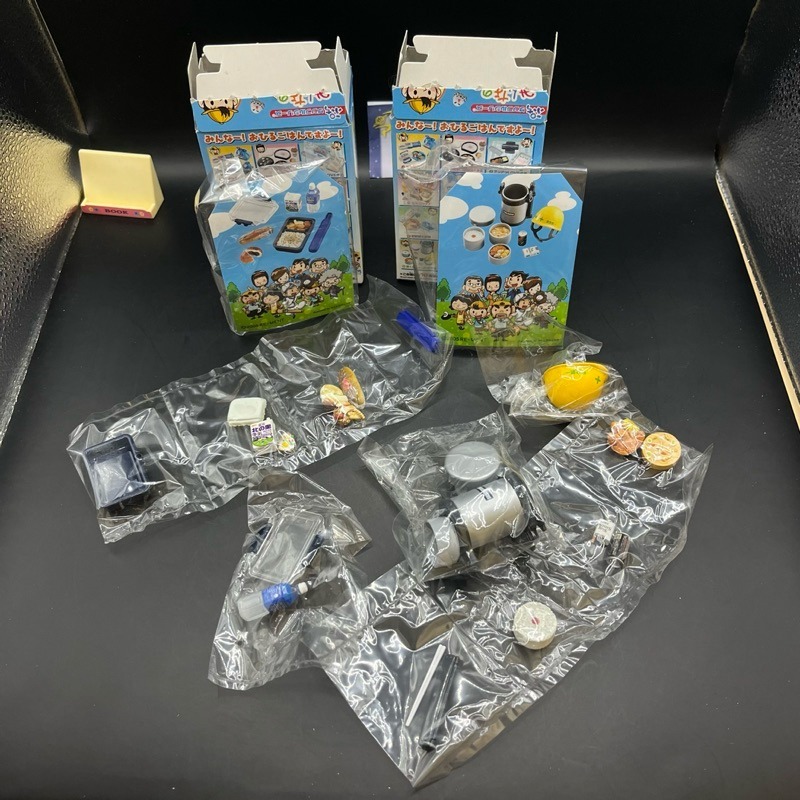 2005 re-ment 全10種+1異色 各行各業的便當 野餐籃 家常菜 食玩 盒玩 超商-細節圖2