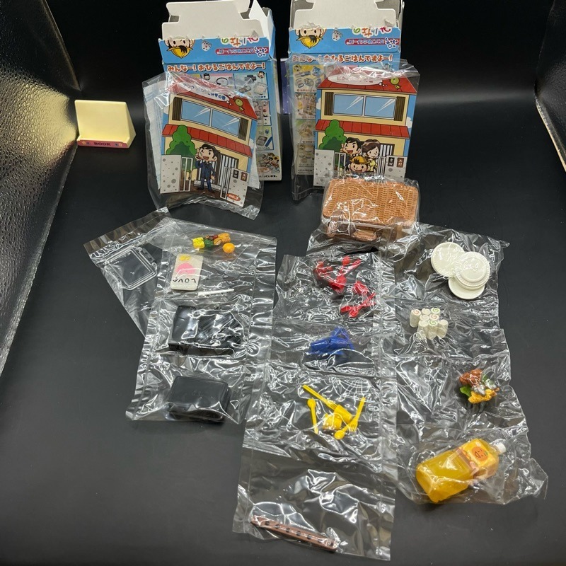 2005 re-ment 全10種+1異色 各行各業的便當 野餐籃 家常菜 食玩 盒玩 超商-細節圖5