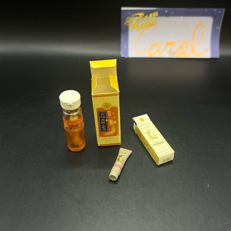 2005 re-ment 9號 10號 韓國美食 韓國之旅 食玩 盒玩 人蔘酒 散件-規格圖3