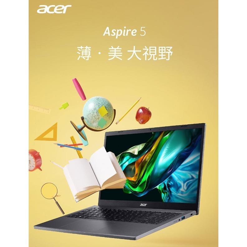 Acer 宏碁 15.6吋i3輕薄筆電(Aspire 5/A515-58P/i3-1305U/8G/512/W11)-細節圖2