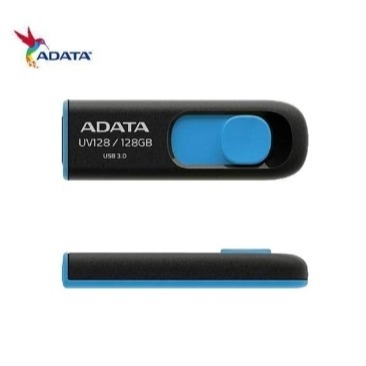 【ADATA 威剛】UV128 32G/64G/256G USB3.2 行動碟(藍色)【吾須省工作室】