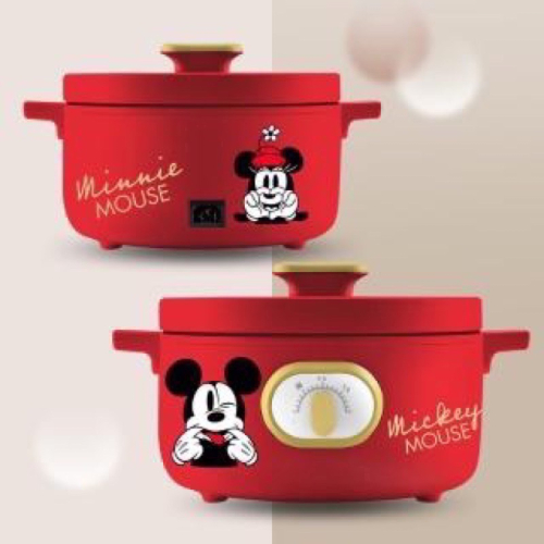 ￼www台灣 Disney迪士尼正版授權 Disney迪士尼 米奇米妮宴紅多功能鍋MM-CD2101