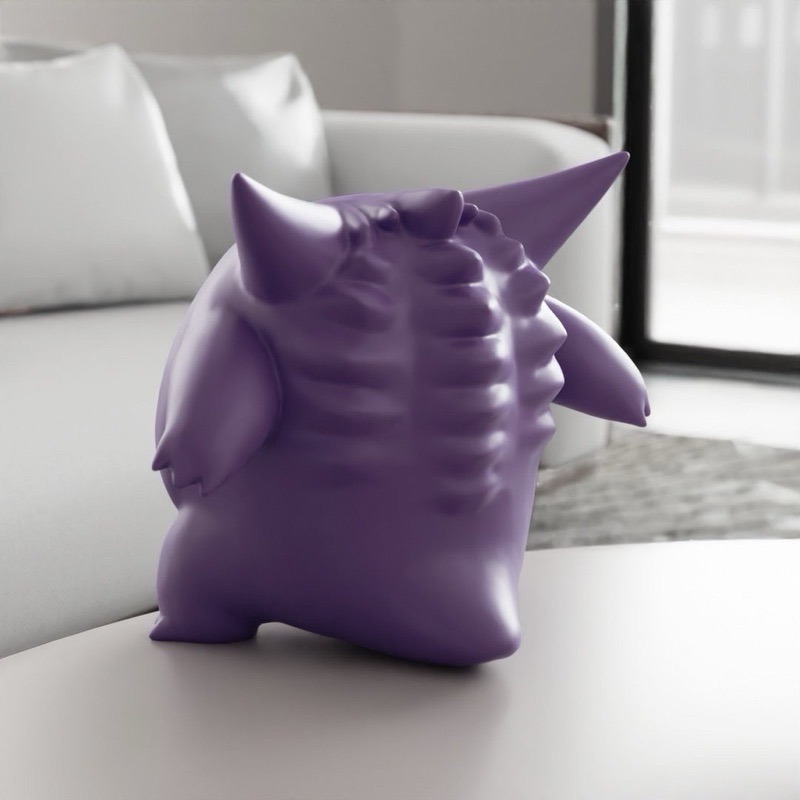 可愛耿鬼 鑰匙收納 玄關收適合作為朋友禮物可夢寶耿鬼模型 可夢寶模型落地擺件桌面收納鑰匙家居裝飾品飾朋友禮物品-細節圖2