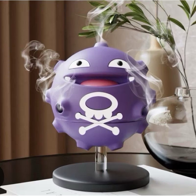 滿額折扣 安全樹脂非塑膠 創意瓦斯彈 鬼斯 七龍珠歐  香爐，蚊香盒子直徑約18 CM  附鐵盤 交換禮物 抽獎-細節圖5