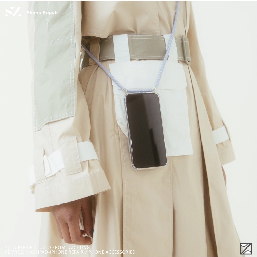 XOUXOU ❙ 全色系列 ❙ 28mm多功能手機扁帶背帶掛繩 可支援相機 掛繩手機殼 手機夾片-細節圖2