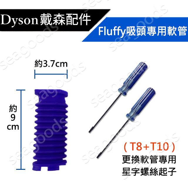【現貨王】Dyson全新 軟質碳纖維滾筒吸頭專用 15W輕量版 Fluffy軟管 維修更換 V12 SV18 SV10k-細節圖3