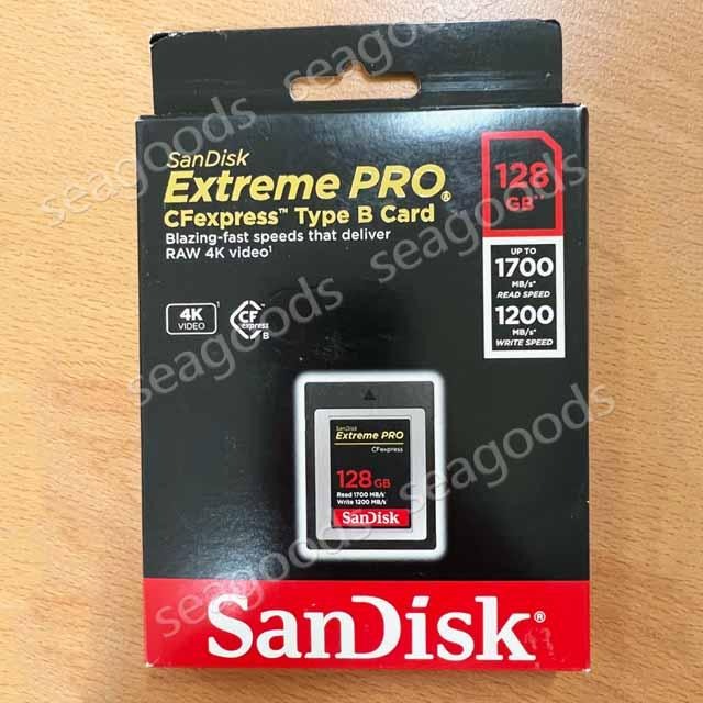 【現貨王】SANDISK Extreme PRO CFexpress 1700MB/S 128 256 512GB記憶卡-細節圖4