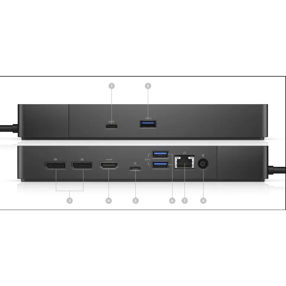 【現貨王】原廠正品 戴爾DELL WD19S 180W USB-C DOCK媒體插槽座 WD19s WD22TB4 筆電-細節圖2