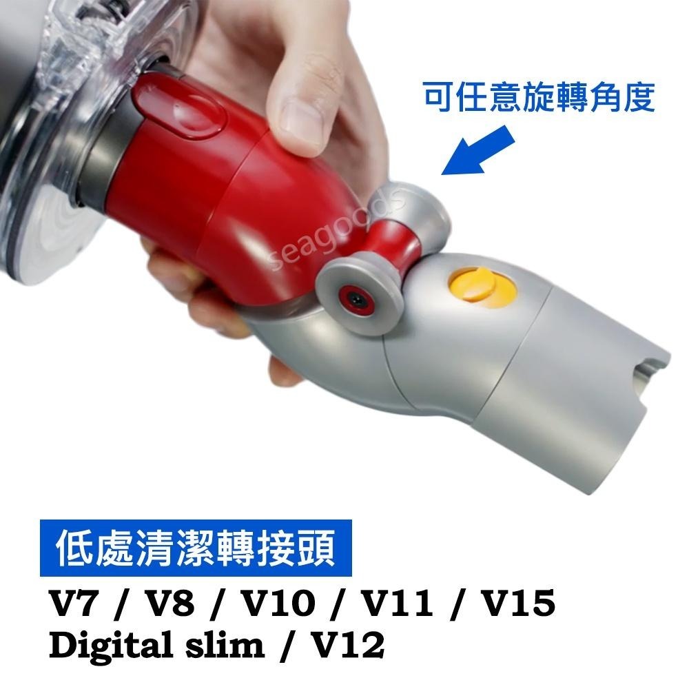 Dyson原廠配件 吸頭 V7V8V10V11V12V15 Digital slim 電動渦輪 毛刷 硬漬 轉接頭 軟管-細節圖8