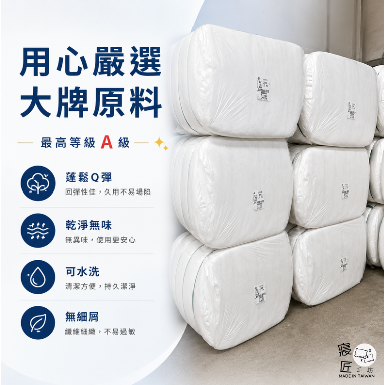 【寢匠工坊】⭐️超取選此，最多3公斤⭐️可水洗填充棉花 手工藝棉花  PP棉 中空棉 A級棉💥超便宜💥-細節圖2