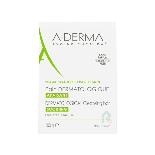 【4入優惠】A-DERMA 艾芙美 燕麥非皂性潔膚皂 100g 【瑞昌藥局】 940008-細節圖2