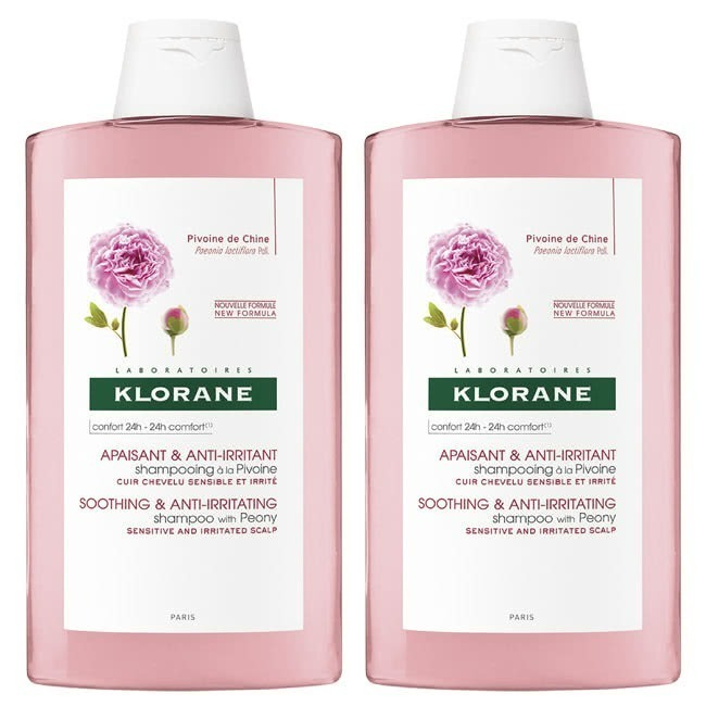 【2入組】KLORANE 蔻蘿蘭 速效舒敏洗髮精 400ml 【瑞昌藥局】939601-細節圖2