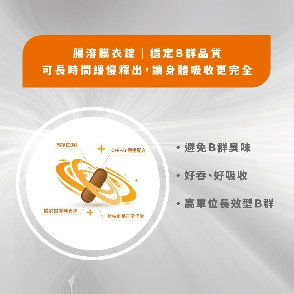 【成分大升級】和泉生技 活力B+C 90錠/盒  (B群 維他命C 鋅)【瑞昌藥局】019916-細節圖4