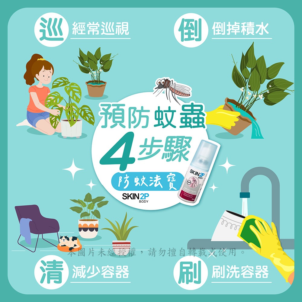 SKIN 2P8小時長效防蚊乳液(無味) 100ml【瑞昌藥局】019165-細節圖6