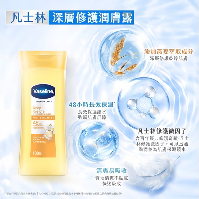 凡士林 潤膚露 100ml 深層修護【瑞昌藥局】019464-細節圖4