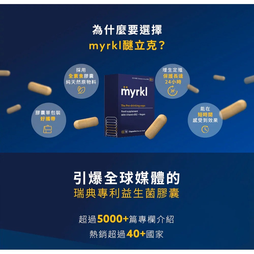 【買1送1】myrkl醚立克 益生菌膠囊隨身包 2顆/包【瑞昌藥局】021733 尾牙 春酒 聚會 過年-細節圖4