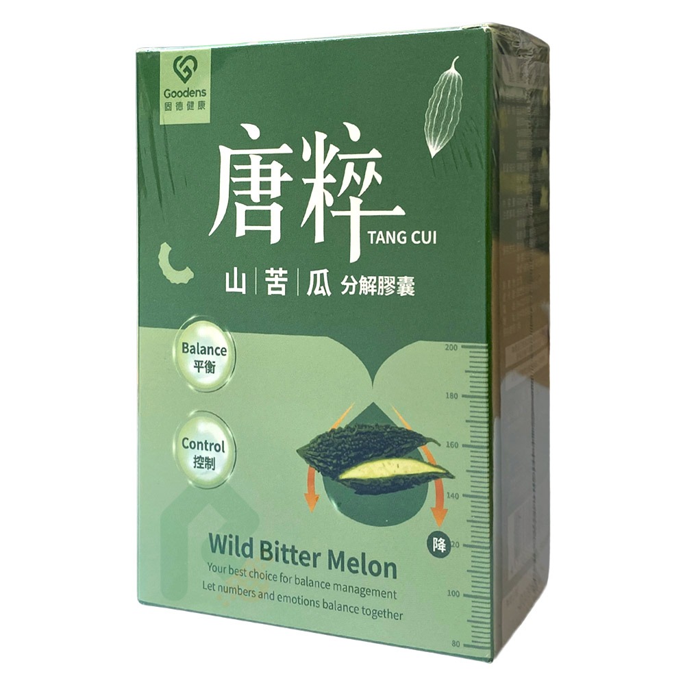 唐粹 山苦瓜分解膠囊60顆 【瑞昌藥局】015270-細節圖4