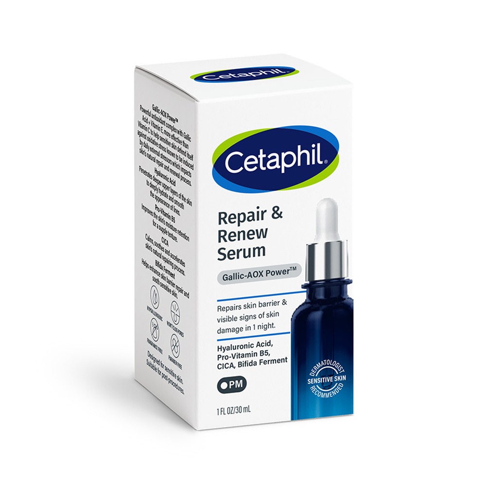 Cetaphil舒特膚 夜間喚新修護精華 30ml【瑞昌藥局】022113-細節圖4