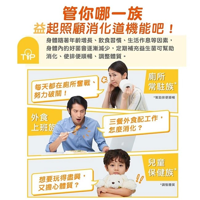 善存 三效順暢益生菌膠囊 60粒【瑞昌藥局】017234-細節圖2