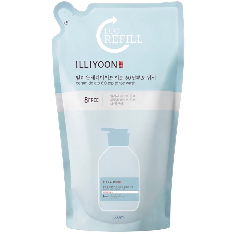 韓國 ILLIYOON 一理潤 神經醯胺 身體乳液 350ml、528ml / 沐浴乳 500ml-細節圖3