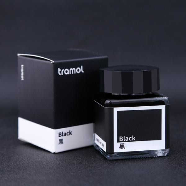 RAYRAYGO 采墨 tramol【日常四色墨水】25ml 黑/藍/紅/藍黑 鋼筆 繪畫練字 基礎色 不含粉 非碳素-細節圖4