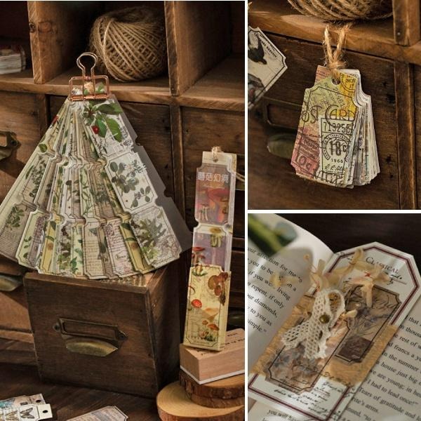 RAYRAYGO 語閒 貼紙【西西里玫瑰系列】8款 紙質 票券造型 復古貼紙 植物貼紙 懷舊插畫 手帳裝飾 拼貼素材-細節圖5