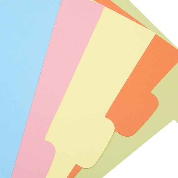 RAYRAYGO 活頁替芯【彩色索引隔頁】3款 A4/A5/A6 紙質隔頁 活頁本分類頁 彩色分隔頁 活頁索引卡紙-細節圖3