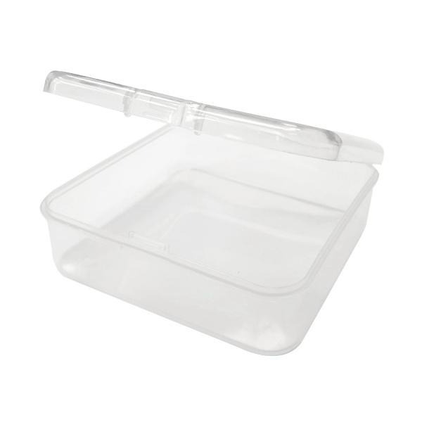 RAYRAYGO【咕卡收納盒】透明防水 塑料方盒 飾品收納盒 貼紙收納盒 文具收納盒 小物收納盒 旅行便攜-細節圖2