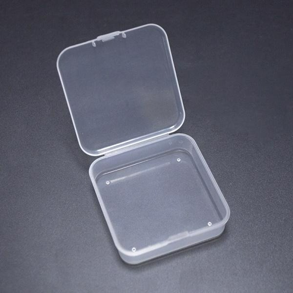 RAYRAYGO【咕卡收納盒】透明防水 塑料方盒 飾品收納盒 貼紙收納盒 文具收納盒 小物收納盒 旅行便攜-細節圖4