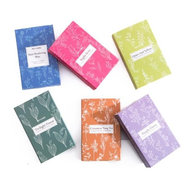 RAYRAYGO 陌墨 立體浮雕 便簽【萬物森林系列】6款 火柴盒裝 吊牌 小卡 手帳裝飾 拼貼素材 留言卡 植物圖案-細節圖2