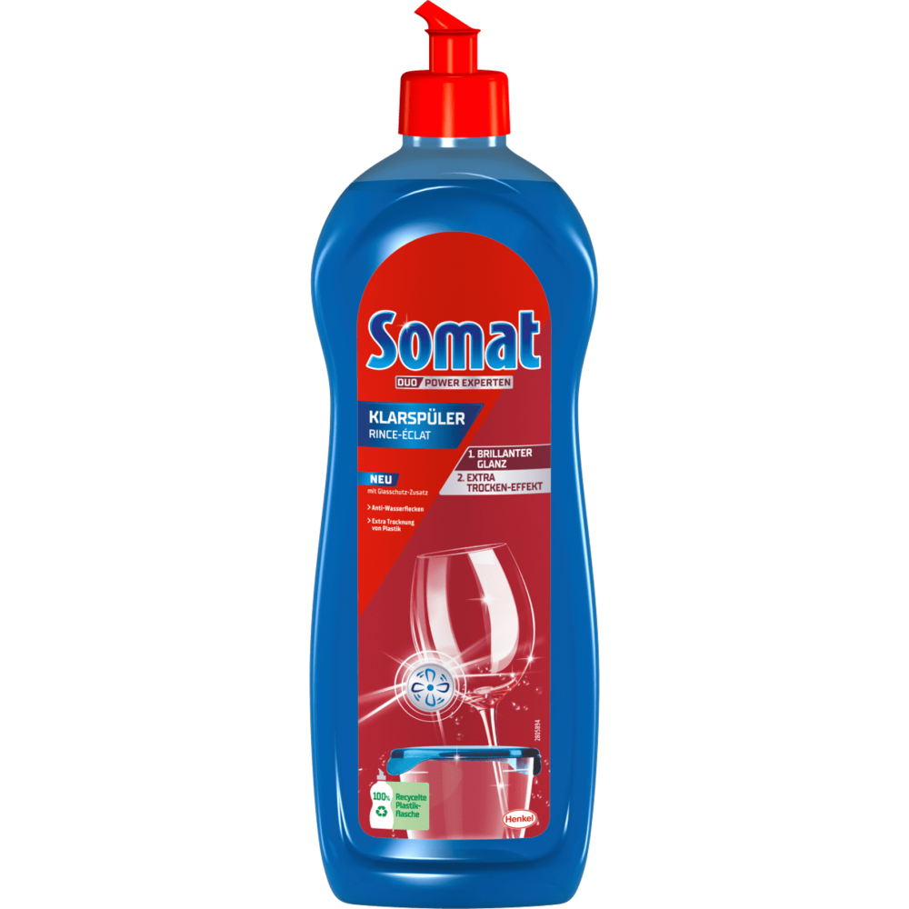 台灣現貨 德國直送Somat 洗碗機強效光潔劑 光潤劑 潤乾劑 Henkel 漢高 環保 無水垢 finish-細節圖3