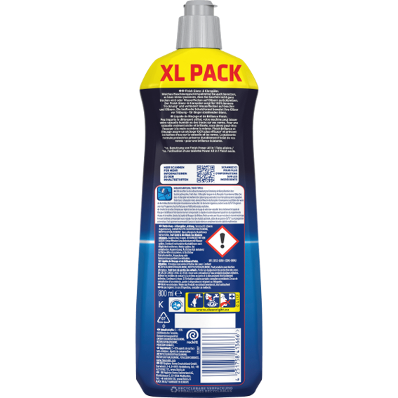 FINISH 光潔劑 800ml 亮碟劑 洗碗錠 洗碗粉 軟化鹽 洗碗機清潔劑 潤乾劑 環保無味 somat-細節圖4