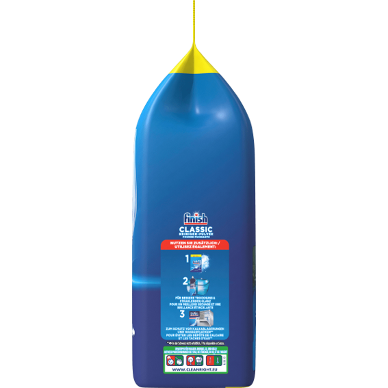 德國直送 Finish 新版濃縮洗碗粉 3kg 3公斤 洗碗錠 德國版 濃縮洗碗粉 經典-細節圖5