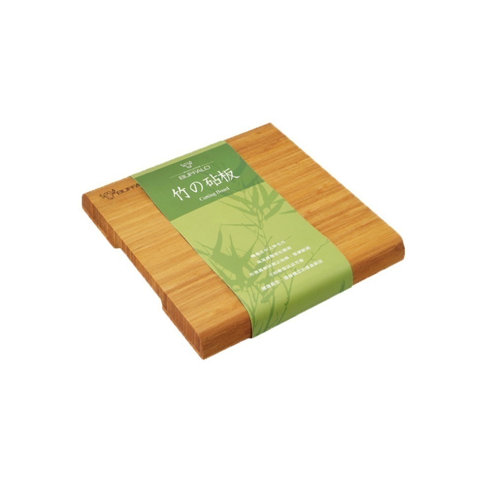 【Buffalo牛頭牌】竹木腳墊砧板-大.中.小(防滑/堅硬/耐磨/抗菌/不易掉屑)-規格圖3
