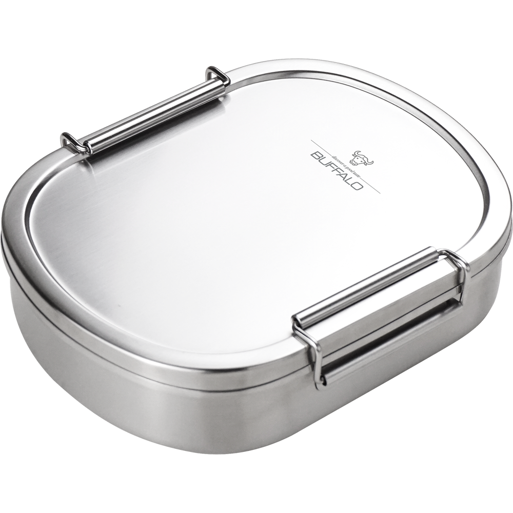 【Buffalo牛頭牌】雅登便當盒0.9Lx36入(IH.電磁爐適用/304不鏽鋼)-細節圖2