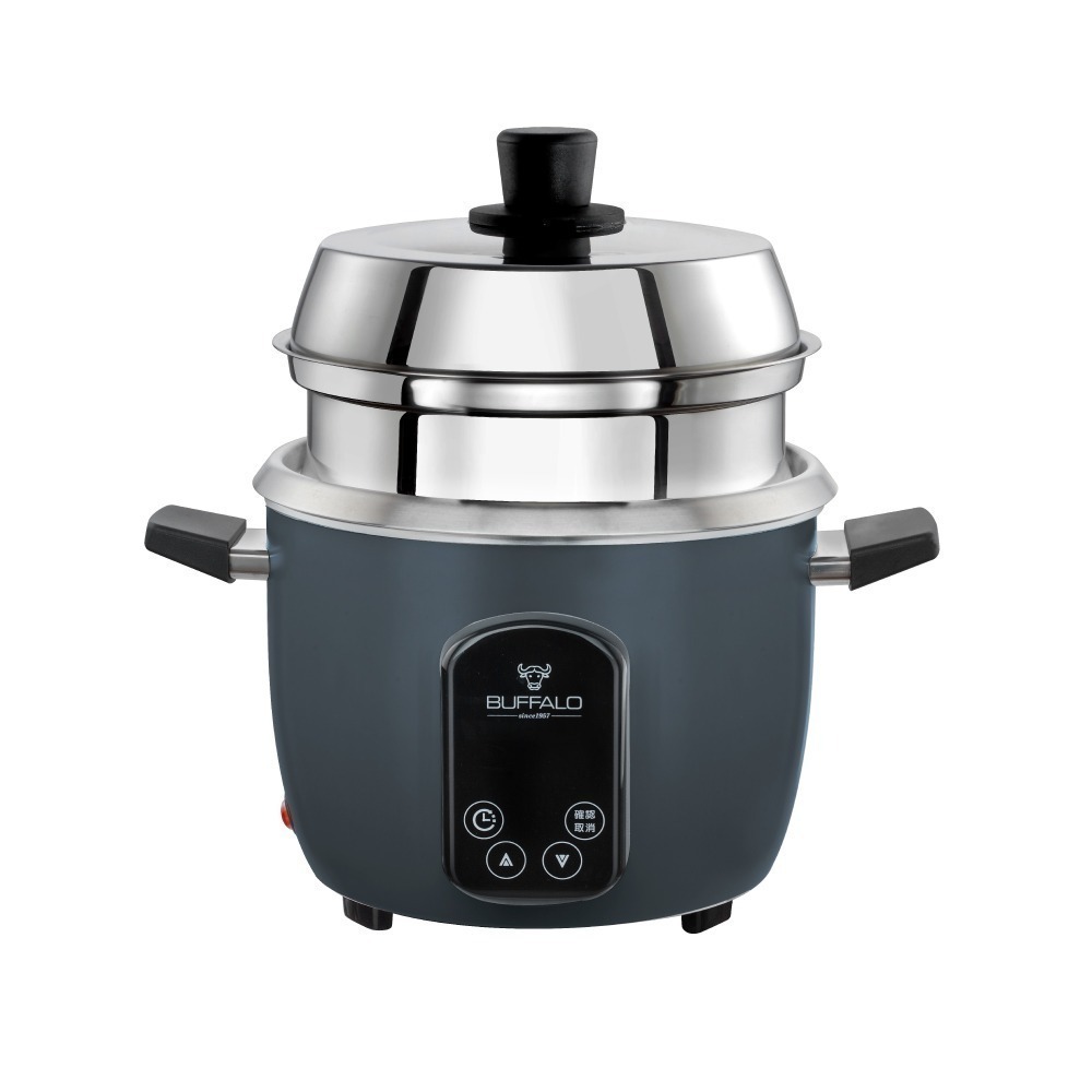 【Buffalo牛頭牌】10人份多功能微電腦厲害電鍋TC-18UUC(附蒸層/可拆式內鍋/一鍋三菜/營養烹調/健康烹調)-細節圖2