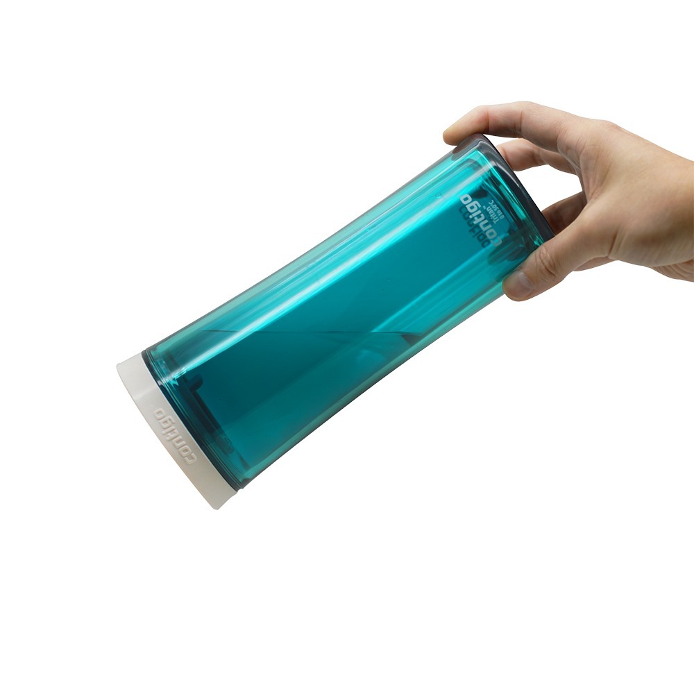 【美國Contigo】防漏手搖杯吸管杯20oz/590cc 清新松綠色 (辦公杯 台灣公司貨 環保杯 吸管水壺 飲料杯)-細節圖5